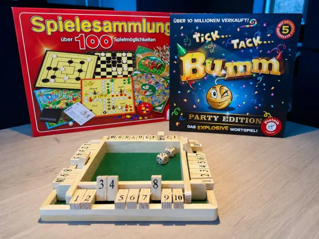 Spielesammlung für gemütliche Abende